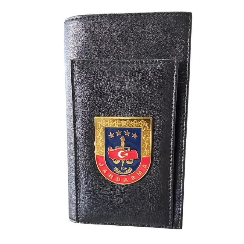 Notluklu Jandarma Armalı Cüzdan