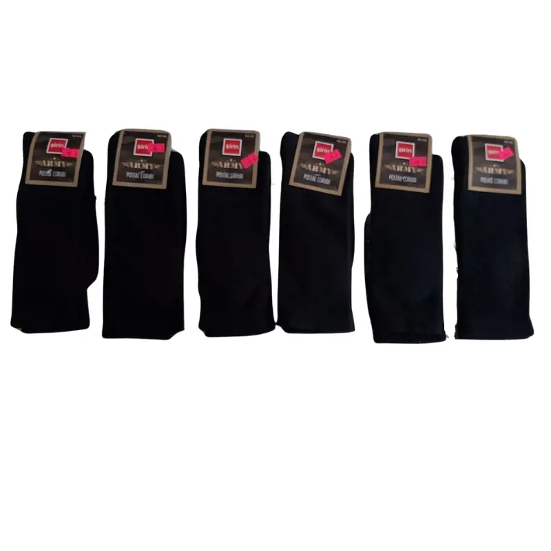 Şirin 6'lı Postal Asker Çorabı Kışlık