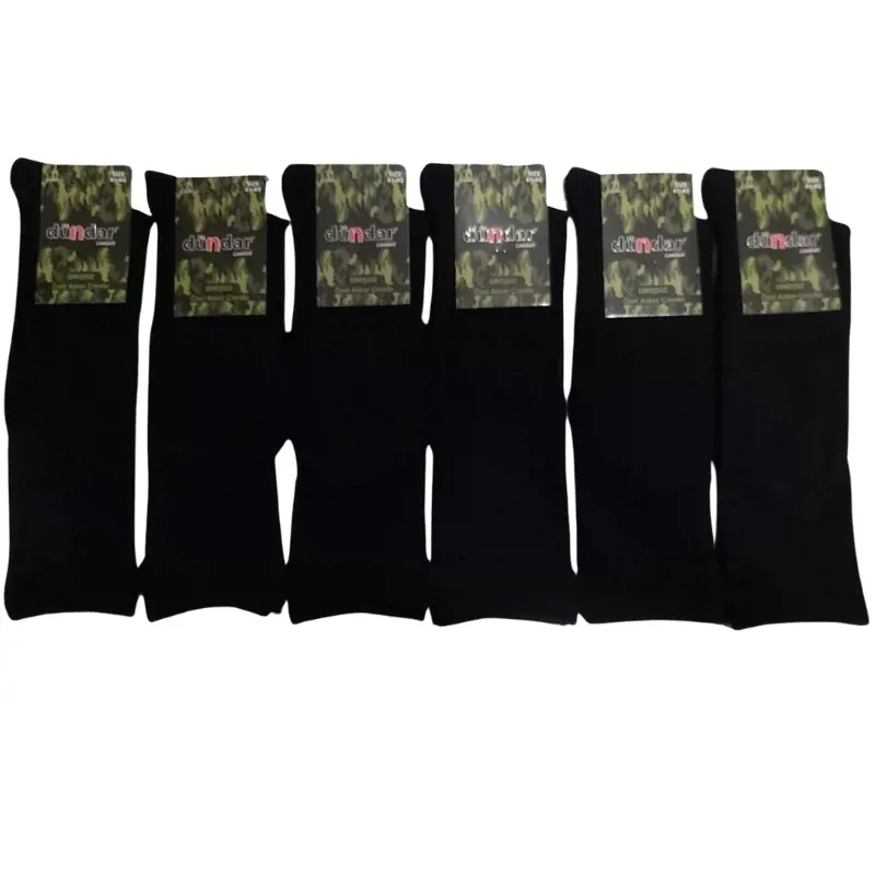Dündar Dikişsiz Özel Askeri Çorap 6'lı