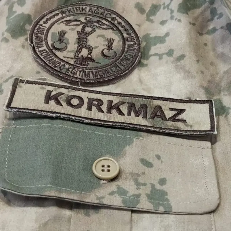 Jandarma Kamuflaj İsimlik