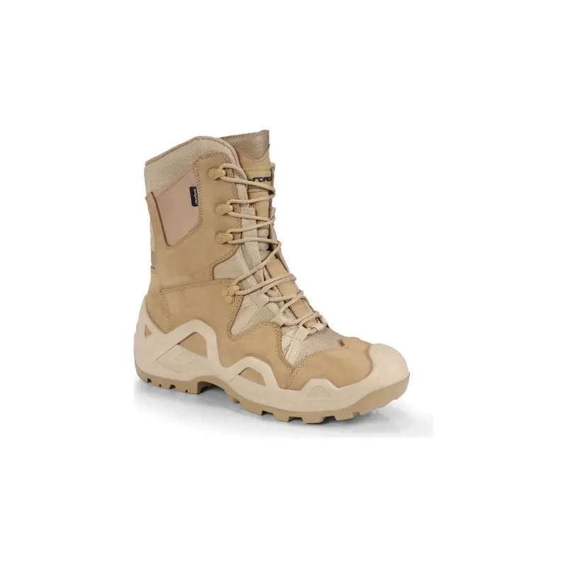 U Force Quantum (Sympatex) Model Bej Su Geçirmez Fermuarlı Nubuk Bot