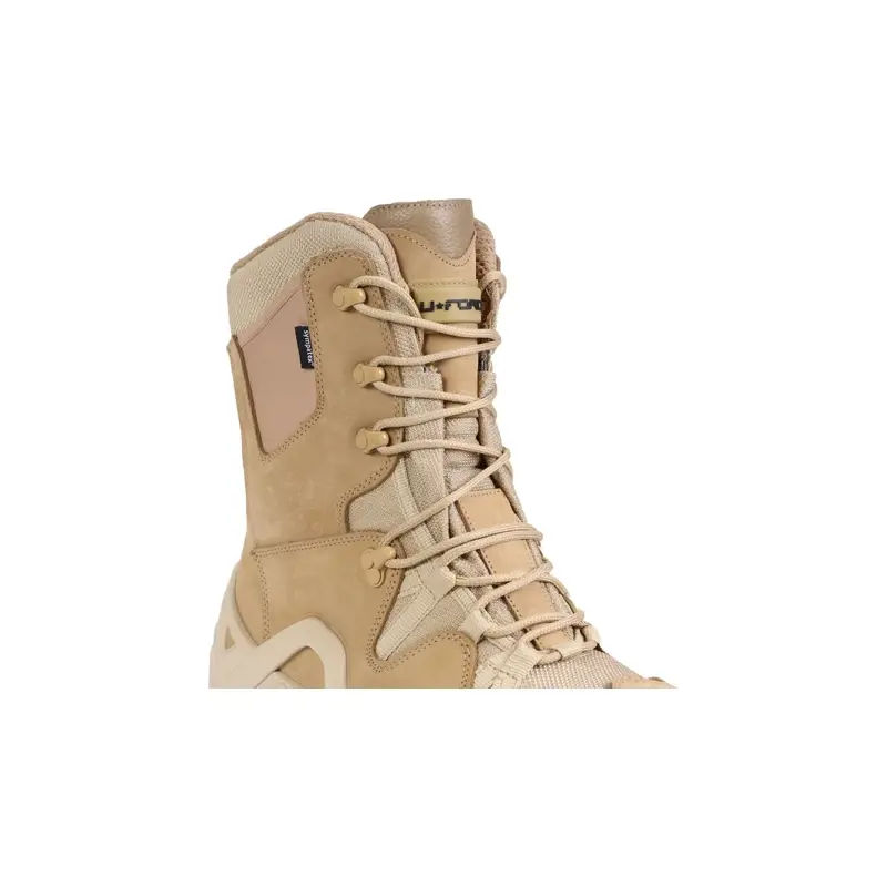 U Force Quantum (Sympatex) Model Bej Su Geçirmez Fermuarlı Nubuk Bot