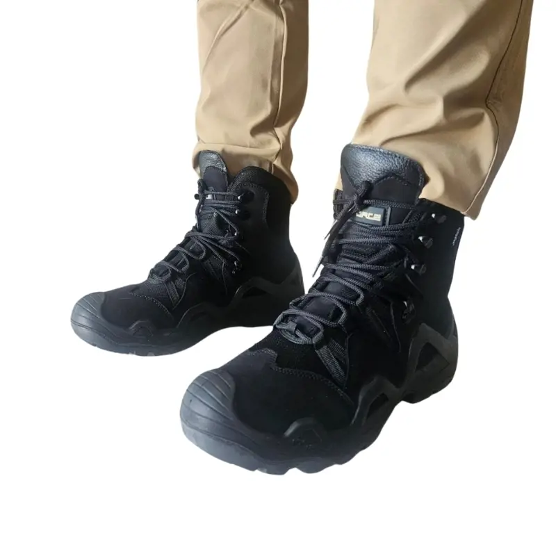 Sympatex Su Geçirmez  Taktik Siyah Kısa Bot