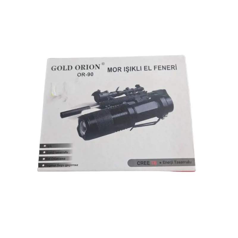 Pilli Şarj Edilebilir El Feneri