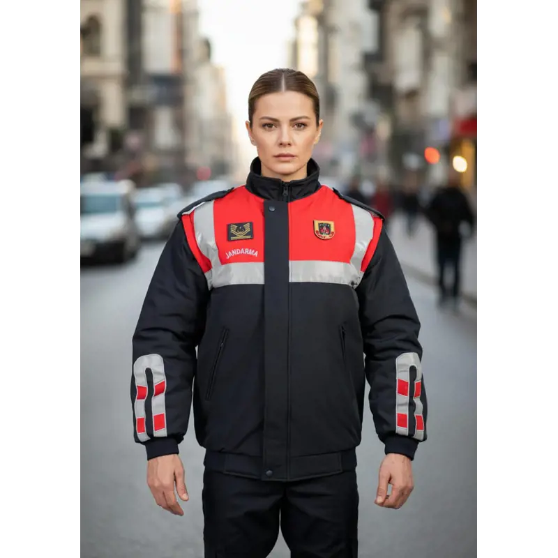 Jandarma Asayiş Mont, Jandarma Yazılı Mont, Reflektörlü  Jandarma Montu 