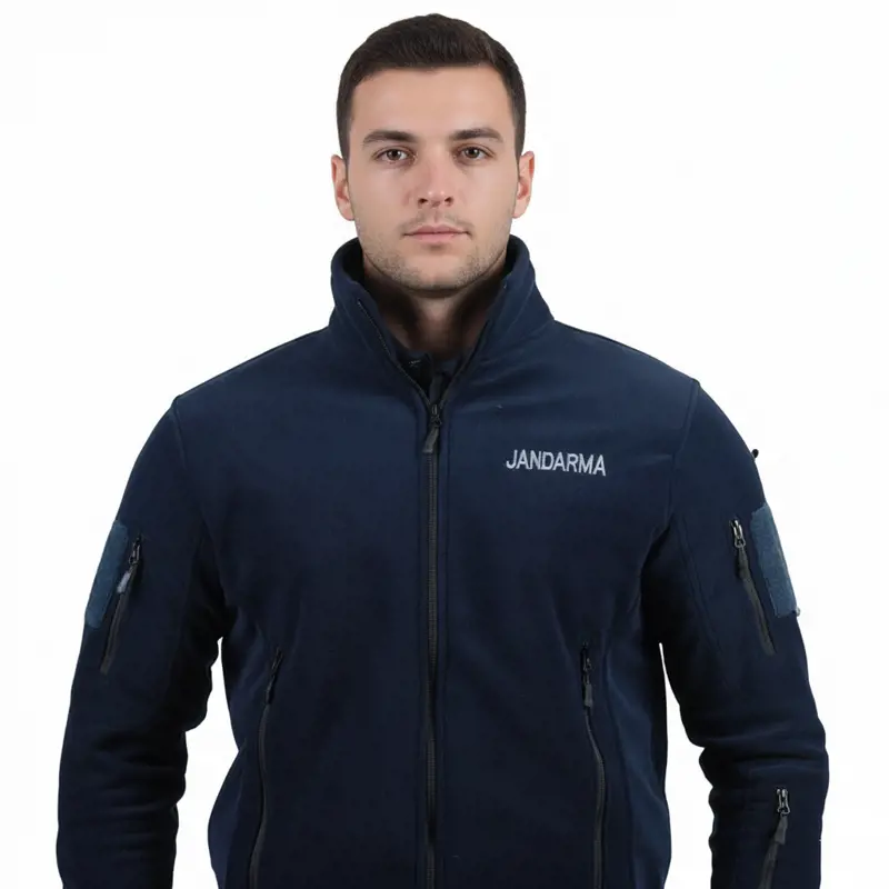 Jandarma Asayiş Polar Ceket, Reflektörlü Polar Mont Reflektörlü Polar