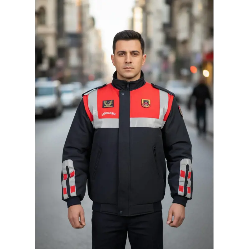Jandarma Asayiş Mont, Jandarma Yazılı Mont, Reflektörlü  Jandarma Montu 