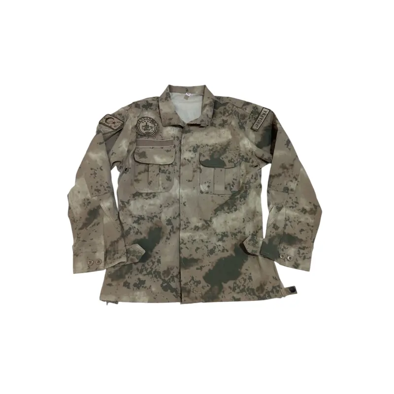 Jandarma Kamuflaj Uzun Kollu Gömlek , Jandarma Çöl Gömlek, Jandarma Kamuflaj Çöl Renk Gömlek 