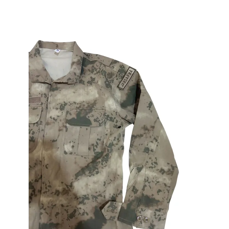 Jandarma Kamuflaj Uzun Kollu Gömlek , Jandarma Çöl Gömlek, Jandarma Kamuflaj Çöl Renk Gömlek 