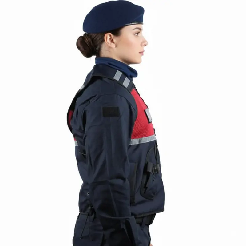 Jandarma Asayiş Reflektörlü 6 Cepli Şarjörlü Hücum Yeleği  