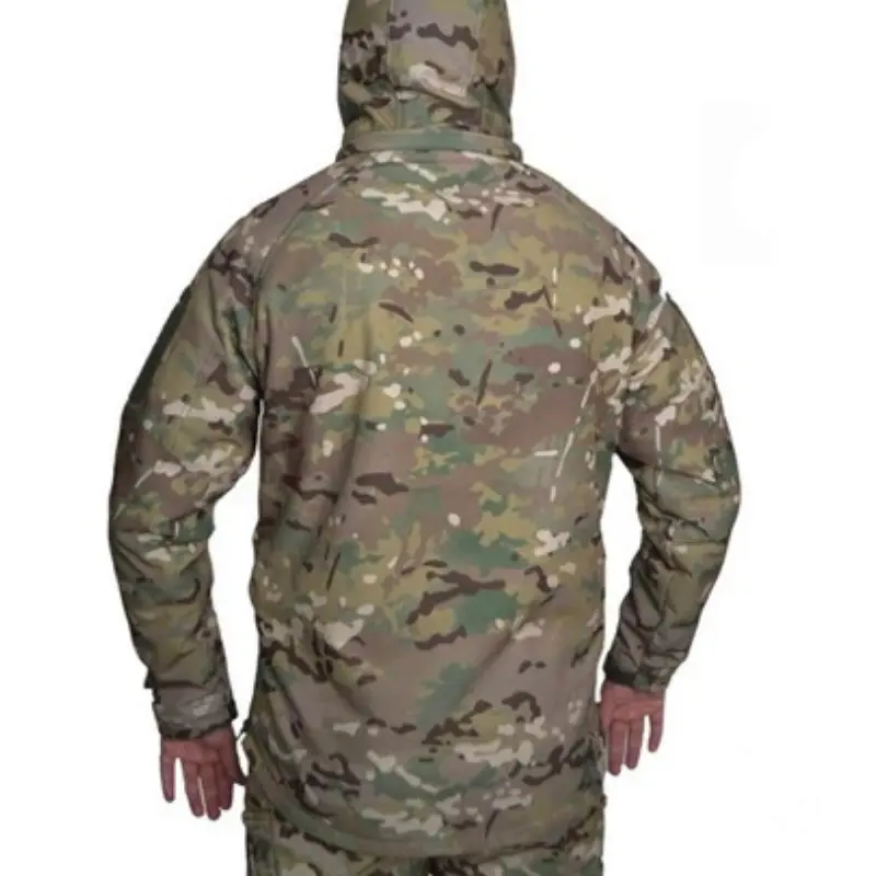 İçi Polarlı Kamuflaj Softshell Kamuflaj Avcı Montu