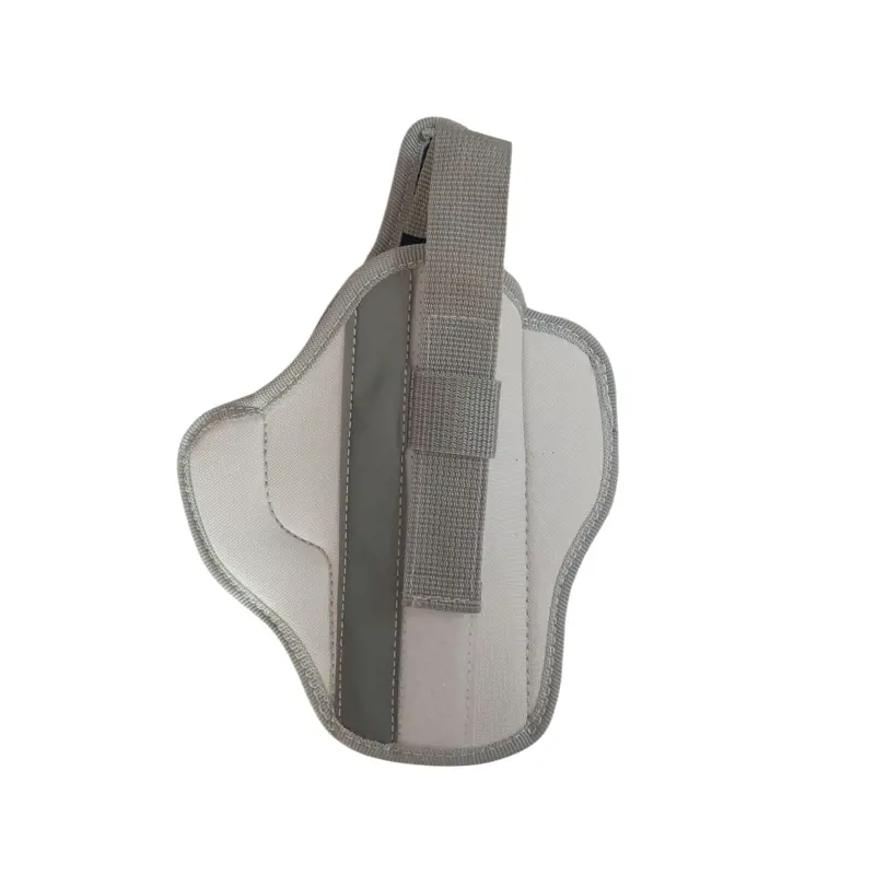 Trafik otoyol Beyaz Renk Silah Kılıfı Tam Kelebek Çıtçıtlı