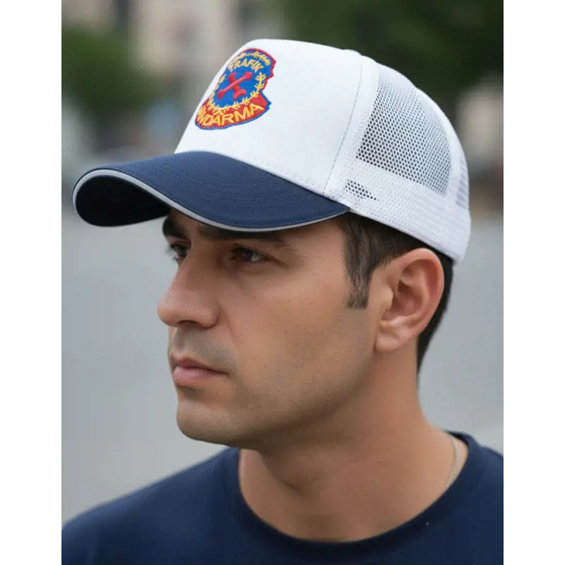 Jandarma Trafik Yazlık Kep,Jandarma Trafik Şapkası, Yazlık Beyaz Trafik Kepi