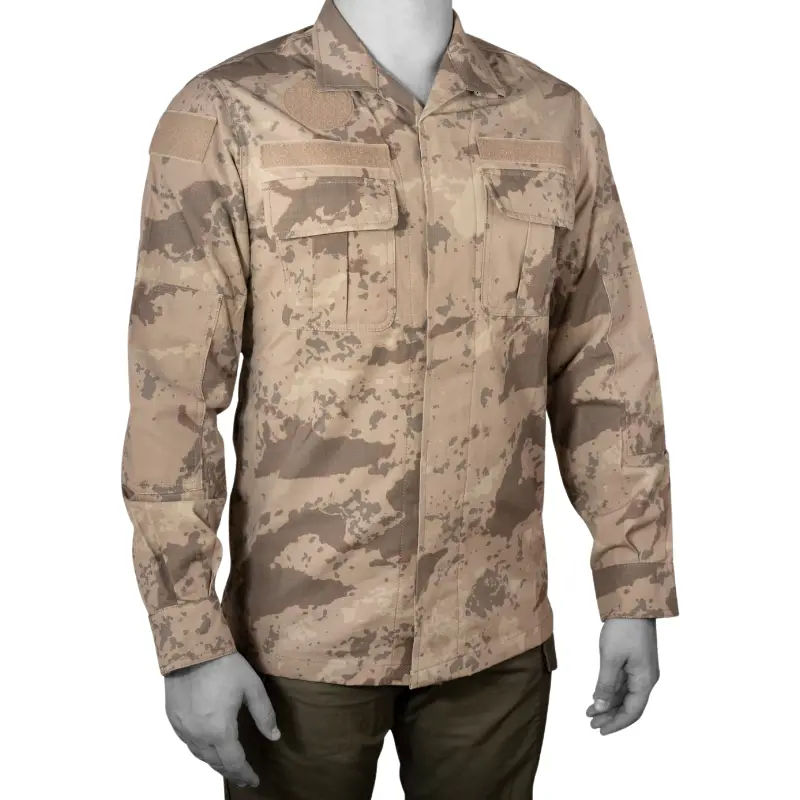 Mudeir Uzun Kollu Kamuflaj Gömlek