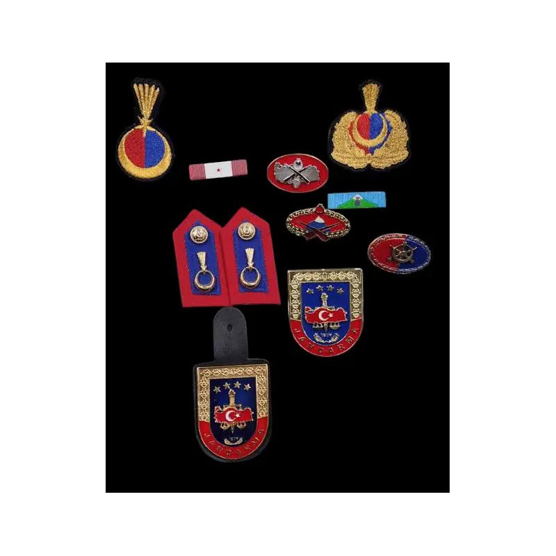 Jandarma Harici Seti Jandarma Harici Rütbesi Jandarma Harici Malzemeleri Harici Broveler Harici Rozetler