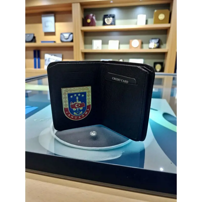 Jandarma Armalı Cüzdan Cengiz pakel orijinal Deri 