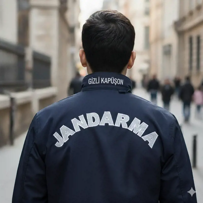 Jandarma Asayiş Orijinal Parka