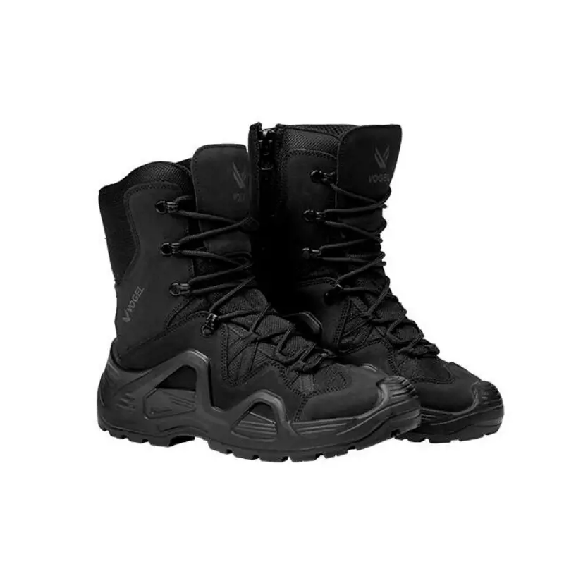 Vogel Fermuarlı Siyah Taktik Askeri Bot M1491
