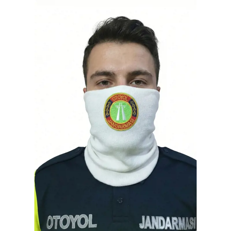 Otoyol jandarması Boyunluğu, Beyaz Otoyol jandarması Boyunluğu,Beyaz Boyunluk 