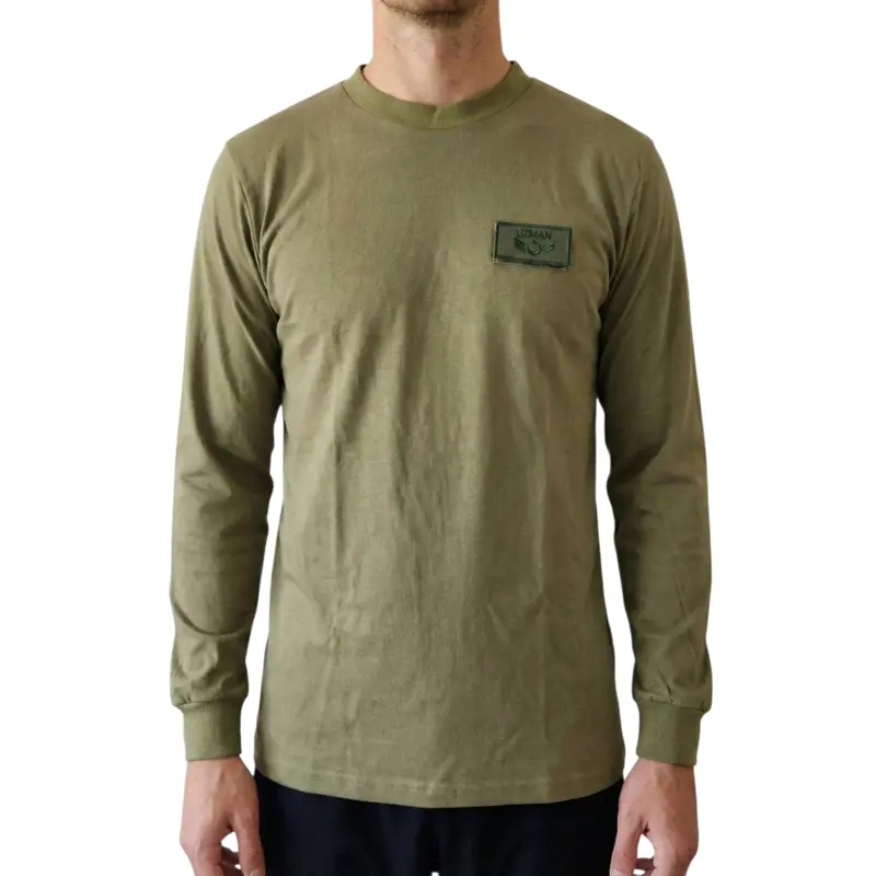 Kara kuvvetleri uzun kollu fanila, piyade Yeşil cırtlı fanila Tsk Fanila