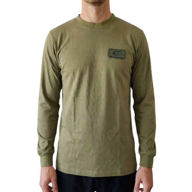 Kara kuvvetleri uzun kollu fanila, piyade Yeşil cırtlı fanila Tsk Fanila