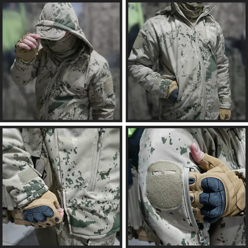 Jandarma şoftsel mont, jandarma kamuflaj mont