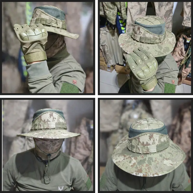 Kara kuvvetleri kamuflaj fötr kep, kara kuvvetleri fötr şapka 