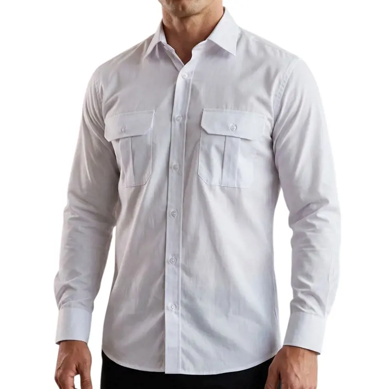 Jandarma Haricî Gömlek Düğmeli Tören Gömlek 