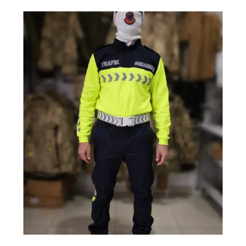Trafik Jandarması Uzun Kollu Tişört, Jandarma Trafik Kışlık Uzun Kollu Sweatshirt, Trafik Jandarması Üniforması