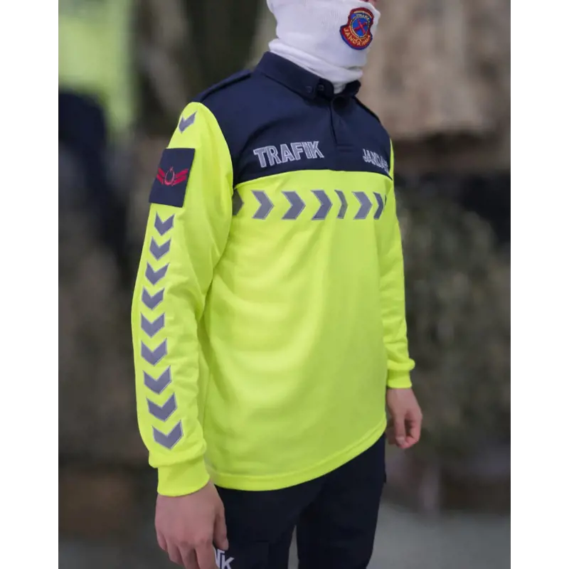 Trafik Jandarması Uzun Kollu Tişört, Jandarma Trafik Kışlık Uzun Kollu Sweatshirt, Trafik Jandarması Üniforması